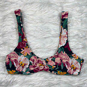 Tori Praver‎ Swimwear | Floral Bikini Top